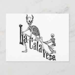 De Infernale Calavera. De dag van de dood. Briefkaart