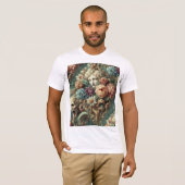 De Infernale Stoet – Gotische Draagbare Kunst T-shirt (Voorkant volledig)