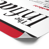 De Infideli Menu Poster (Hoek)