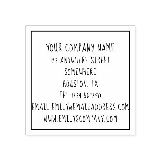 De informele Naam van de Terugkeer van het Bedrijf Rubberstempel (Afrduk)