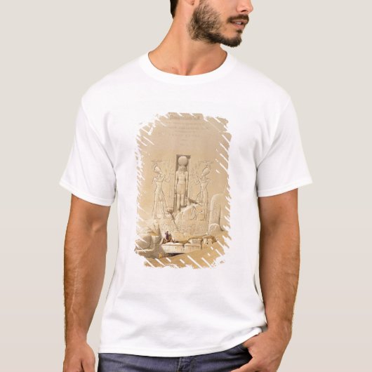 De ingang aan de Grote Tempel van Boven T-shirt (Voorkant)