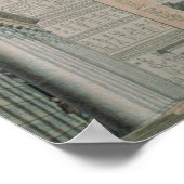 De ingang aan de tempel, Wet I scène iii Poster (Hoek)