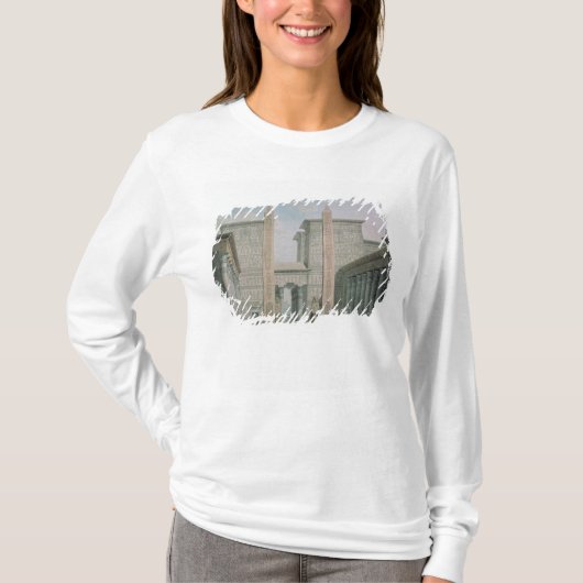 De ingang aan de tempel, Wet I scène iii T-shirt (Voorkant)