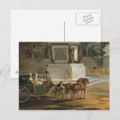 De ingang aan de Tuileries Briefkaart (Voorkant / Achterkant)