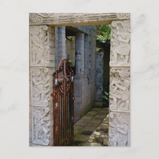 De ingang briefkaart (Voorkant)