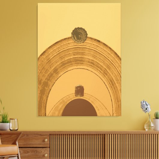 De Ingang Canvas Afdruk (Insitu (Woonkamer))