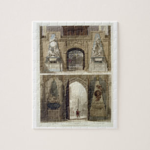 De ingang in het Koor en de West Entrance, Legpuzzel