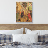 De ingang in Jeruzalem, Moskouse school Canvas Afdruk (Insitu (Slaapkamer))