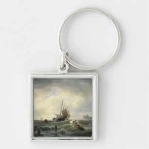 De ingang naar de haven van Hellestemsluys Sleutelhanger