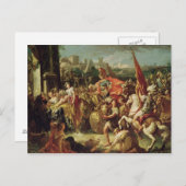 De ingang van Alexander de Grote Briefkaart (Voorkant / Achterkant)