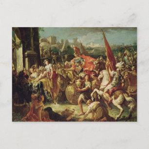 De ingang van Alexander de Grote Briefkaart