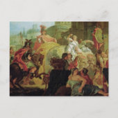 De ingang van Alexander de Grote Briefkaart (Voorkant)