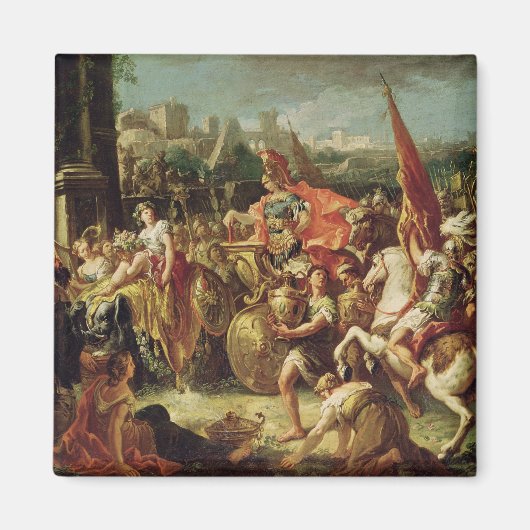 De ingang van Alexander de Grote Magneet (Voorkant)