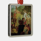 De ingang van Alexander de Grote Metalen Ornament (Rechts)