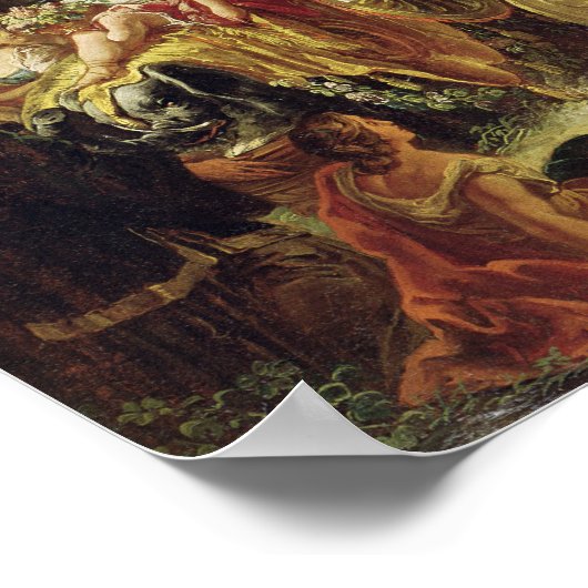 De ingang van Alexander de Grote Poster (Hoek)