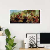 De ingang van Alexander de Grote Poster (Thuiskantoor)