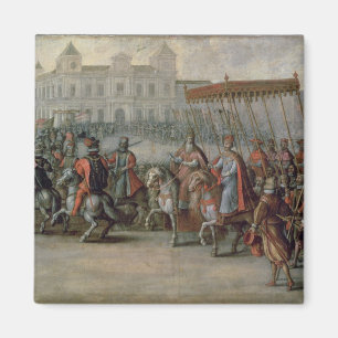 De ingang van Charles V Magneet