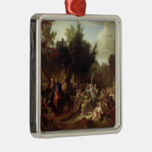 De ingang van Christus in Jeruzalem, c.1720 Metalen Ornament (Rechts)