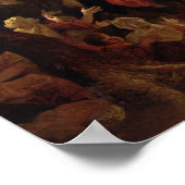 De ingang van Christus in Jeruzalem, c.1720 Poster (Hoek)