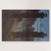De ingang van de begraafplaats: een meesterwerk va legpuzzel (Horizontaal)