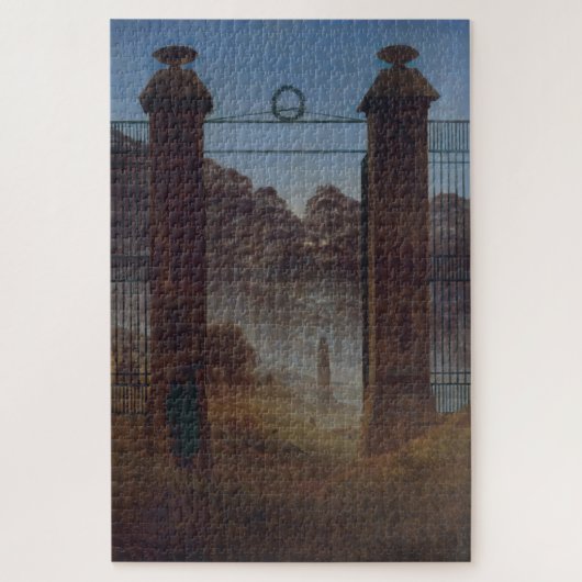 De ingang van de begraafplaats: een meesterwerk va legpuzzel (Verticaal)