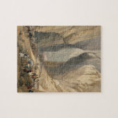 De ingang van de Bolan Pass van Dadur, van 'Sketc Legpuzzel (Horizontaal)