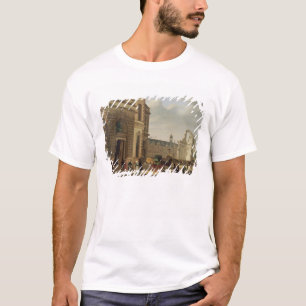 De ingang van de Musee de Louvre en St. T-shirt