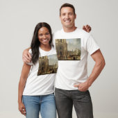 De ingang van de Musee de Louvre en St. T-shirt (Unisex)