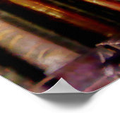 De ingang van de Sint-Marcusbasiliek in Venetië Poster (Hoek)