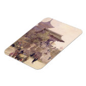 De ingang van de tempel van Kiyomizu-Dera in Kyoto Magneet (Linkerzijde)