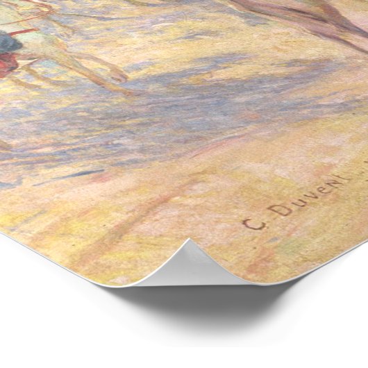 De ingang van generaal Lyautey en generaal Mangin Poster (Hoek)