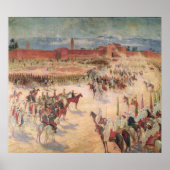 De ingang van generaal Lyautey en generaal Mangin Poster (Voorkant)