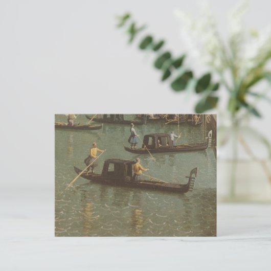 De ingang van het Grote Kanaal Briefkaart (Staand voorkant)