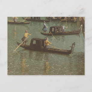 De ingang van het Grote Kanaal Briefkaart