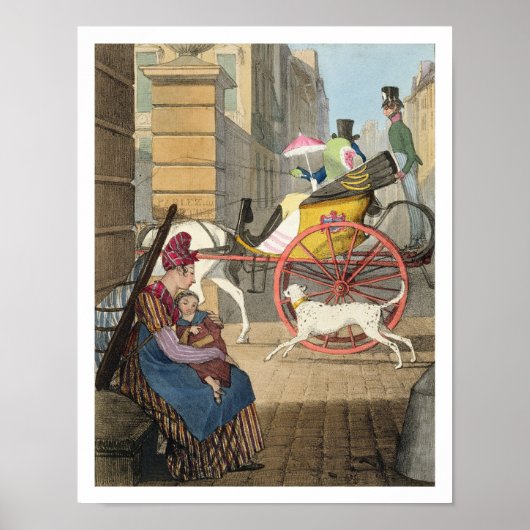 De ingang van het vervoer van vierentwintig proefp poster (Voorkant)