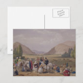 De ingang van Killa-Kazee in Caubul uit 'S Briefkaart (Voorkant / Achterkant)