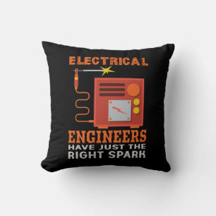 De ingenieurs Elektrische Ingenieurs hebben enkel Kussen