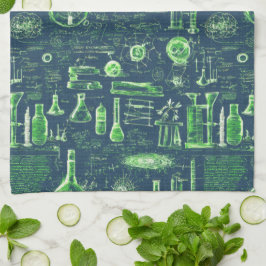 De ingenieuze blauwdruk van Mad Scientist Theedoek