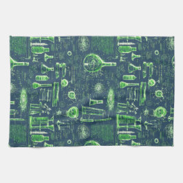 De ingenieuze blauwdruk van Mad Scientist Theedoek