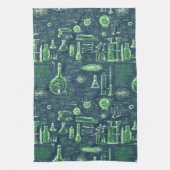 De ingenieuze blauwdruk van Mad Scientist Theedoek (Verticaal)