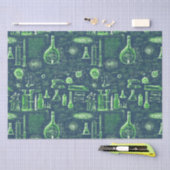 De ingenieuze blauwdruk van Mad Scientist Tissuepapier (Craft)