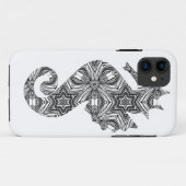 De ingewikkelde Kunstpagina van het Seahorse voor  Case-Mate iPhone Case (Achterkant (horizontaal))