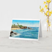 DE INHAM VAN LA JOLLA, LA JOLLA, CALIFORNIË KAART (Gele Bloem)