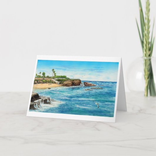 DE INHAM VAN LA JOLLA, LA JOLLA, CALIFORNIË KAART (Voorkant)