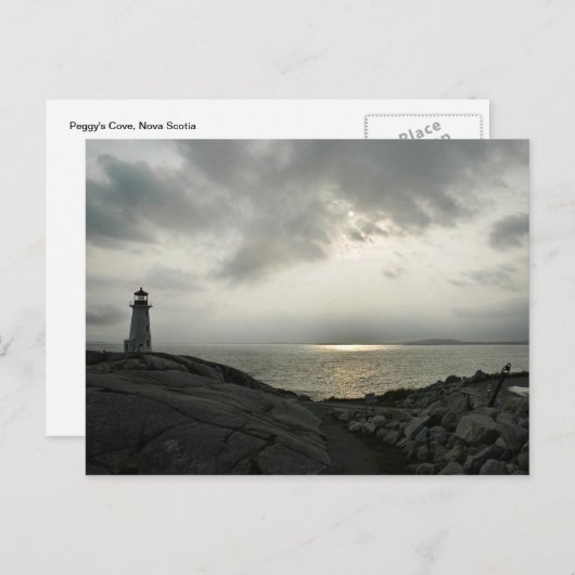 De Inham van Peggy, Nova Scotia Briefkaart (Voorkant / Achterkant)