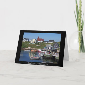 De Inham van Peggy, Nova Scotia CA Kaart