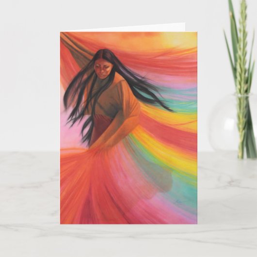 De inheemse Amerikaanse Producten van het Document Kaart (Voorkant)