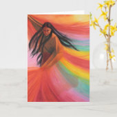 De inheemse Amerikaanse Producten van het Document Kaart (Gele Bloem)