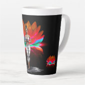 De inhuldiging van de wijsheid is latte Mok (Rechterhoek)