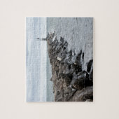 De inlaat bij Lake Montauk Point Legpuzzel (Verticaal)